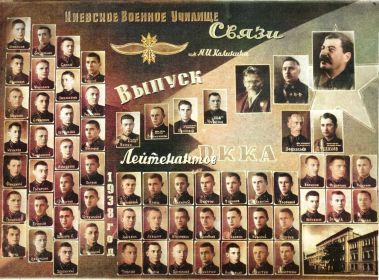 Выпуск  Киевского военного училища связи 1938 года