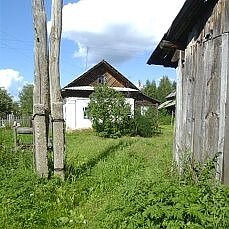 Отчий родной дом Аверина Василия Прокопьевича в д. Дупленки Сокольского района Ивановской (ныне Нижегородской) области.