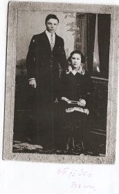 Андрей Захарович Захаров с супругой Анной Петровной