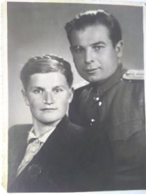 Волков Николай Исаакович и супруга Евдокия Алексеевна г.Черняховск