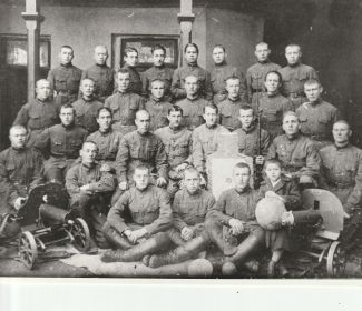 Служба в пулеметной роте, Тбилиси 1926 год