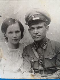 Фотография дедушки с женой