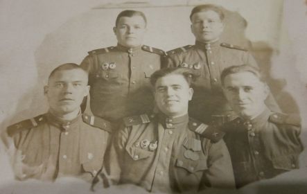 В период службы 1945 - 1951 гг. в СГВ (Польша)