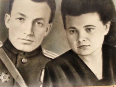 Василий Федорович с женой Софьей