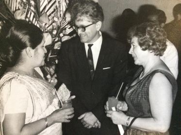 Беседа с Премьер Министром Шри-Ланки Бандаранаике 1971