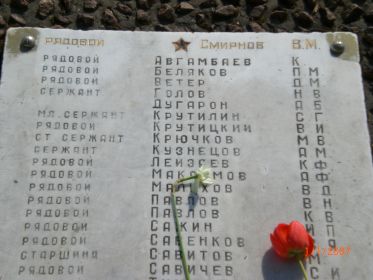 Мемориал Славы Всех Святского кладбища в г. Тула