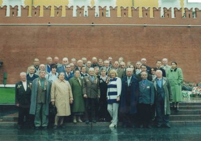 Во время Юбилейного Парада на Красной площади в Москве 2000 год