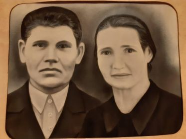 Мои дедуша и бабушка Тренвы Алексей Михайлович и Евдокия Яковлевна