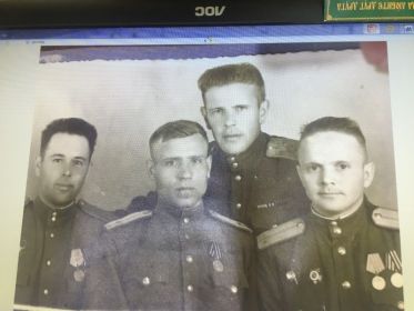 с боевыми товрищами