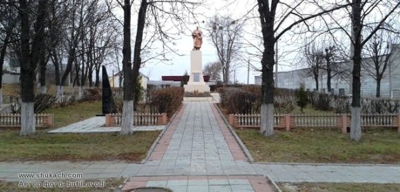 Братская могила в п. г. т. Рогань, Украина