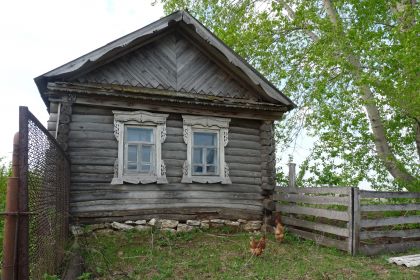 Отчий дом на Родине Залялиева К.Г. в дер. Черемшан  Татарстана. Май 2012.