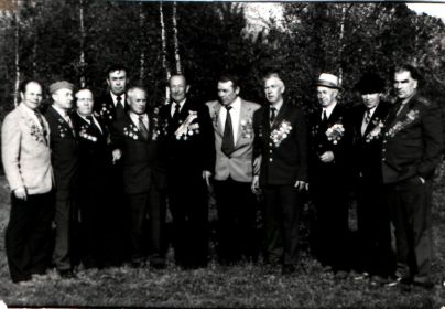 Встреча ветеранов 1975г