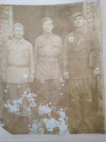 Родимов Иван Андреевич с товарищами во время Советско-финляндской войны
