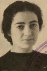 Ева Штаркман в дни призыва июль 1943 года