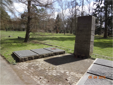 ЮжноЕ мемориальное кладбище военнопленных в городе Нюрнберг.