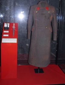 Шенель, которая хранится в музеи Сталинградской битвы