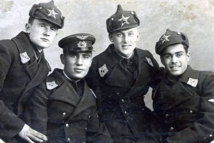 Дед Иван с боевыми товарищами