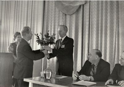 1985 год. Проводы на пенсию