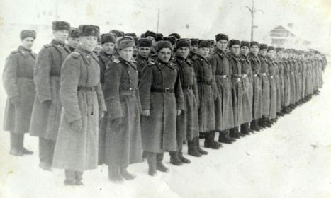 Бершеть 1948г. командир отделения 3-ей стрелковой роты в/ч 19723 Овчинников Н.И.