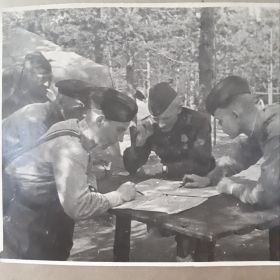 Лагерь вблизи станции Ириновка 1943г.