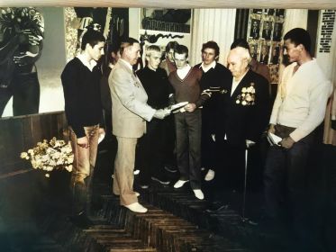 Напутствие новобранцам. 1987 год