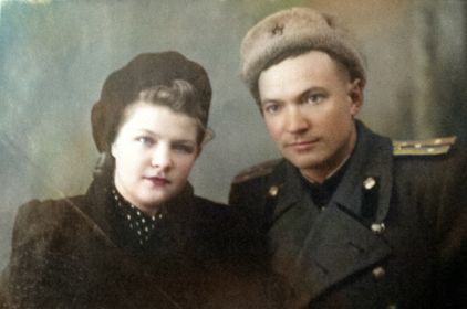 Георгий Анисимович с женой Ниной Анатольевной