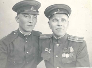 Встреча с сыном в Бресте в 1945-1946