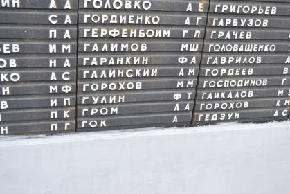 На братской могиле в г. Борисоглебске Воронежской области