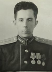 Офицер Капков А.С. послевоенное фото