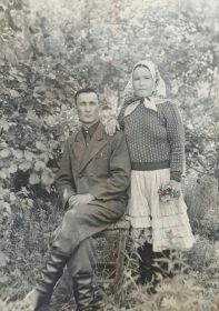 1955 с бабушкой