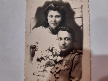 Свадебное фото дедушки и бабушки