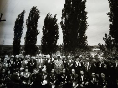 Август 1977г. встреча ветеранов в Волгограде. Посещение тех мест, где проходили тяжелые бои.