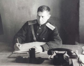 Нечаев А.С. послевоенное фото, работа в милиции