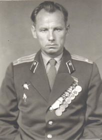 Евгений Андрианович Захаров, полковник, 1966 год