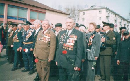 На параде в День Победы