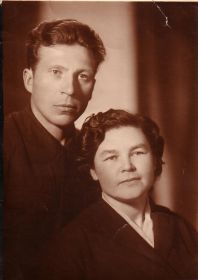 Михаил Павлович со своей женой Лидией Петровной