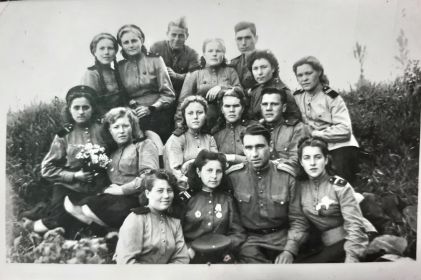 После окончания войны, город Варшава 1945 год, 767 ЗАП