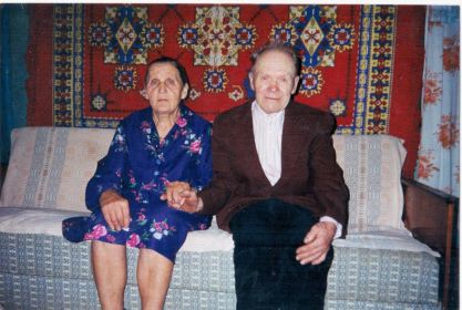 Георгий Никонорович с женой Пелагеей Павловной
