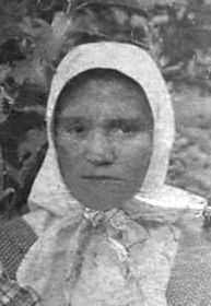 жена Гаврилова Е. Ф.