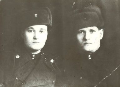 Иван Данилович с родной сестрой Марией