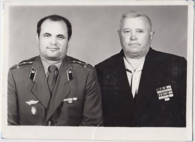 Андрей Лукьянович с сыном Алексеем