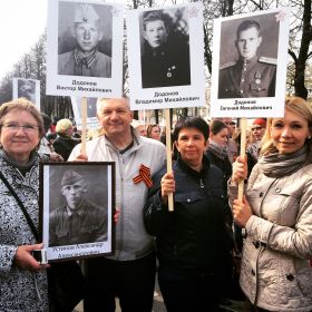 Бессмертный полк_Додонов Виктор и его братья Додоновы Владимир и Евгений Михайловичи