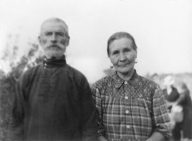 Родители Шелкова В.К. - Кузьма Иванович и Мария Андреевна Шелковы после войны