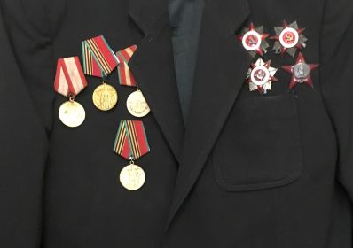 ЛИЧНЫЕ НАГРАДЫ