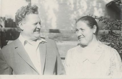Иван Данилович с любимой женой Марией