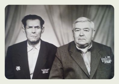 Червонящие Алексей Васильевич и Василий Гаврилович, братья, 9 мая 1985г, 40-летие Дня Победы