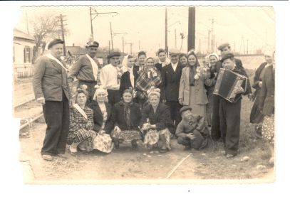 Групповая фотография семьи Назаренко