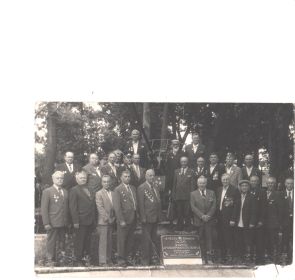 встреча ветеранов в 1989 г., г. Германовичи БССР