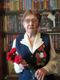 Анастасия Семеновна Шевелева в возрасте 90 лет