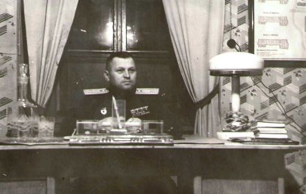 Подполковник Трассоруб И.М. (фото 1956г.)